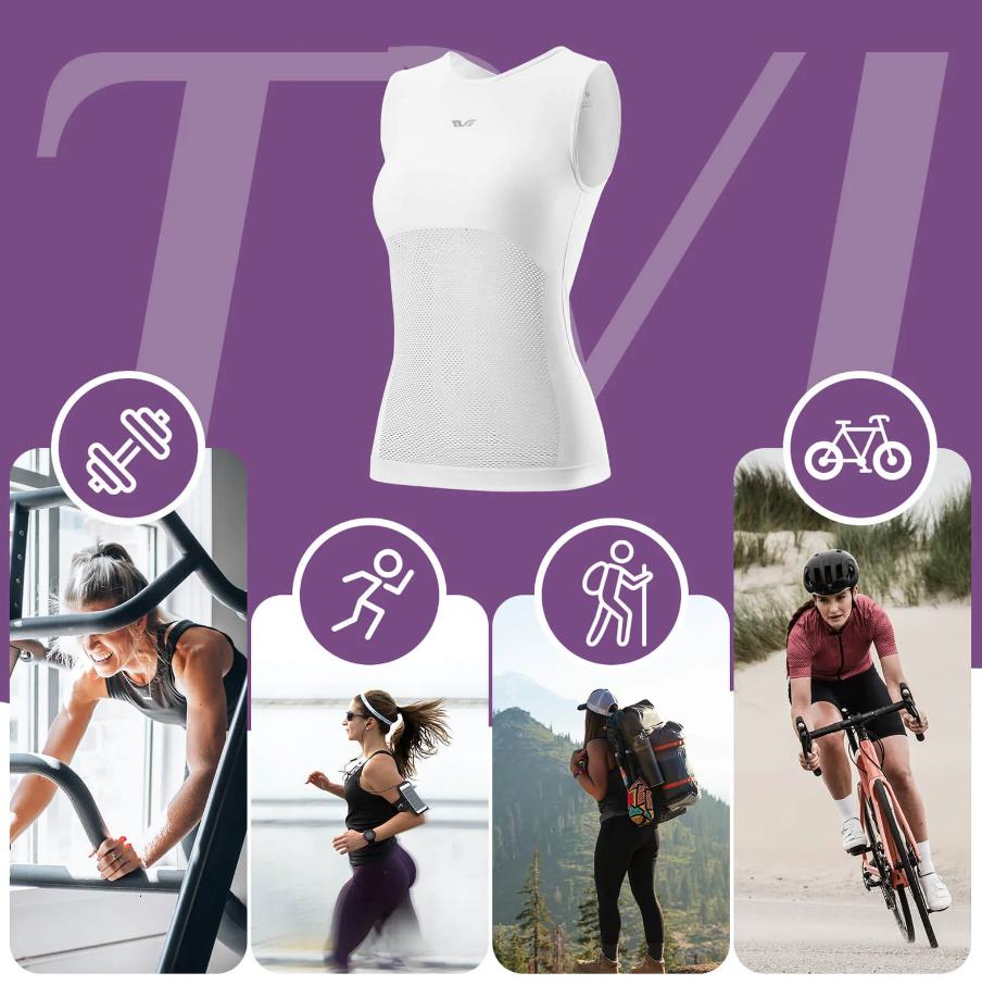 TVI Ciclismo Mujer Sin Mangas Maillot Ciclismo Chaleco Verano