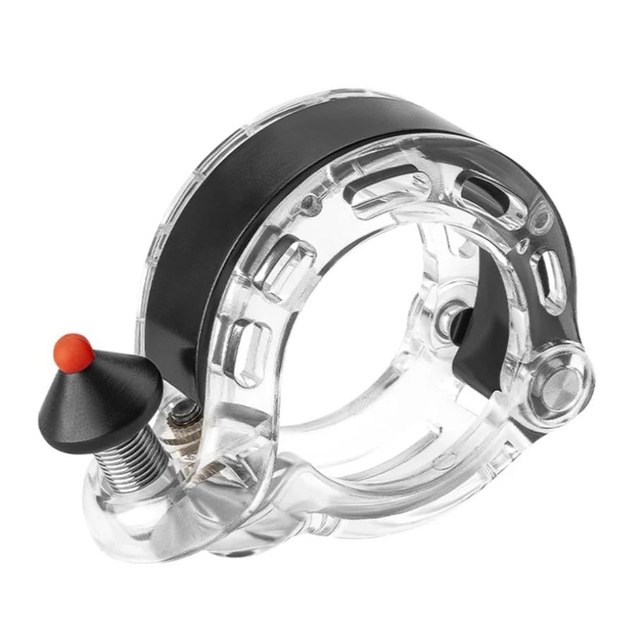 ROCKBROS Campana Bicicleta Avisador 100dB Sonido Fuerte Novedoso Mini Campana Ciclismo en Aleación de Aluminio y Acero Inoxidable de Alta Calidad & Oculta Fácil Instalación