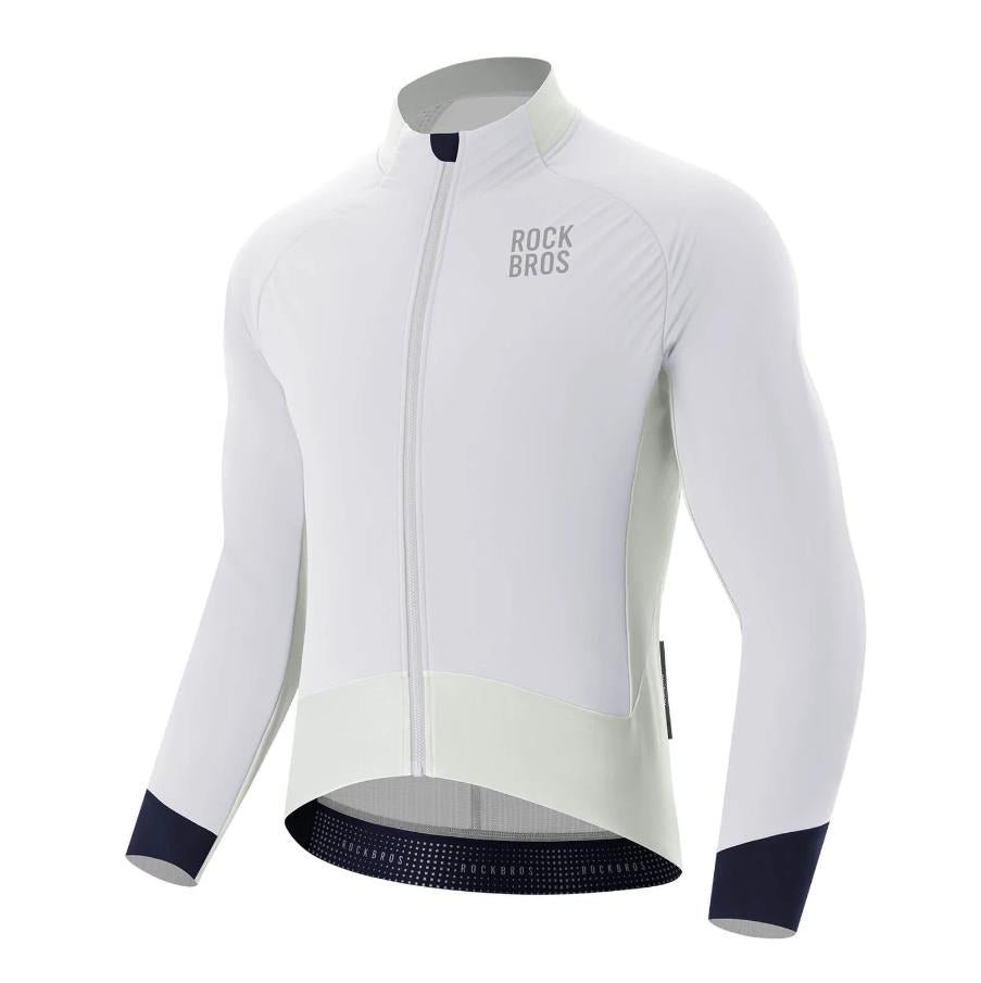 ROCKBROS chaqueta de ciclismo con elementos reflectantes transpirable y práctica para hombre materiales de alta calidad comodidad óptima y durabilidad