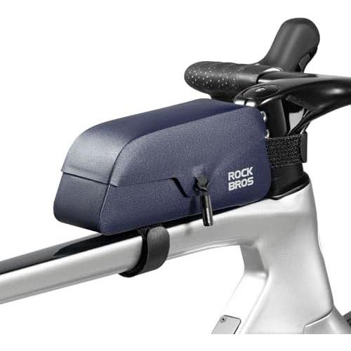 ROCKBROS bolsa de tubo superior magnética 100 % impermeable – apertura rápida de una sola mano, compacta y a prueba de viento – ideal para bicicleta de carretera, MTB y bikepacking – #BikeBag #CyclingEssentials