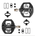 ROCKBROS Pedal 2 en 1 con Clickeo SPD y Plataforma 9/16" pedals