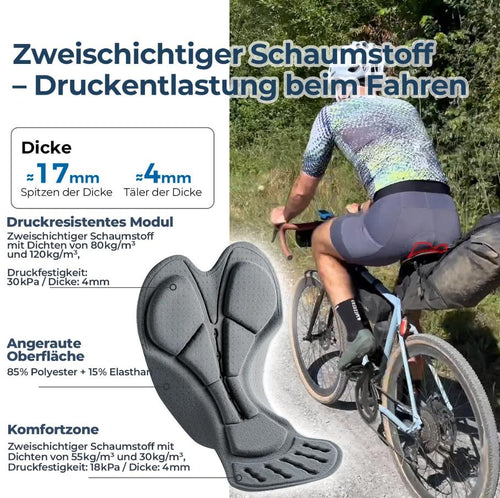 Pantalones de ciclismo de secado rápido transpirables para hombre, verano