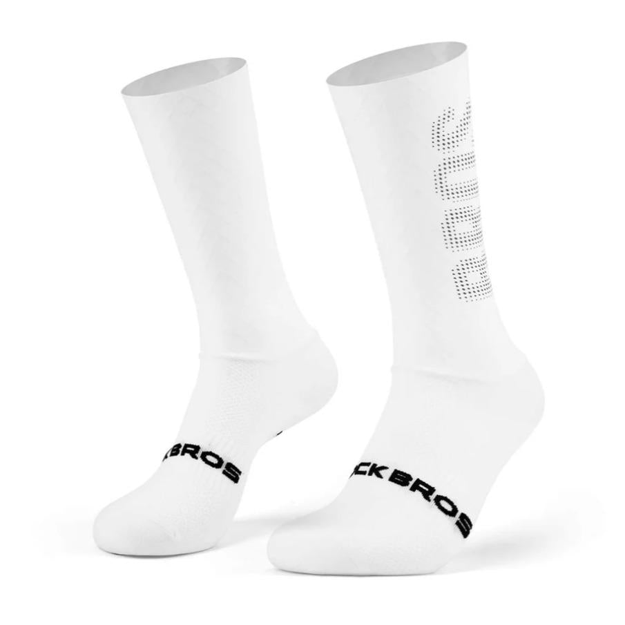 ROCKBROS calcetines de ciclismo, transpirables, de compresión, de 95% poliamida y 5% elastano, con tejido de malla para una ventilación y comodidad óptimas