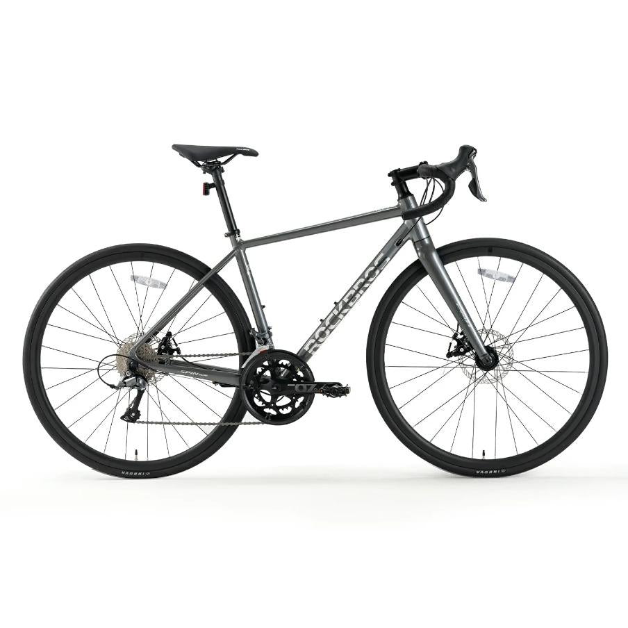 BICICLETAS DE CARRETERA ROCKBROS SPIN W2M, marco de aluminio, Shimano Claris 2×8 velocidades, frenos de disco mecánicos, bicicleta ligera para mujeres y hombres, comodidad y control en viajes largos