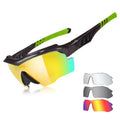 ROCKBROS Gafas de ciclismo polarizadas con lentes intercambiables protección UV deportivas unisex gafas pp
