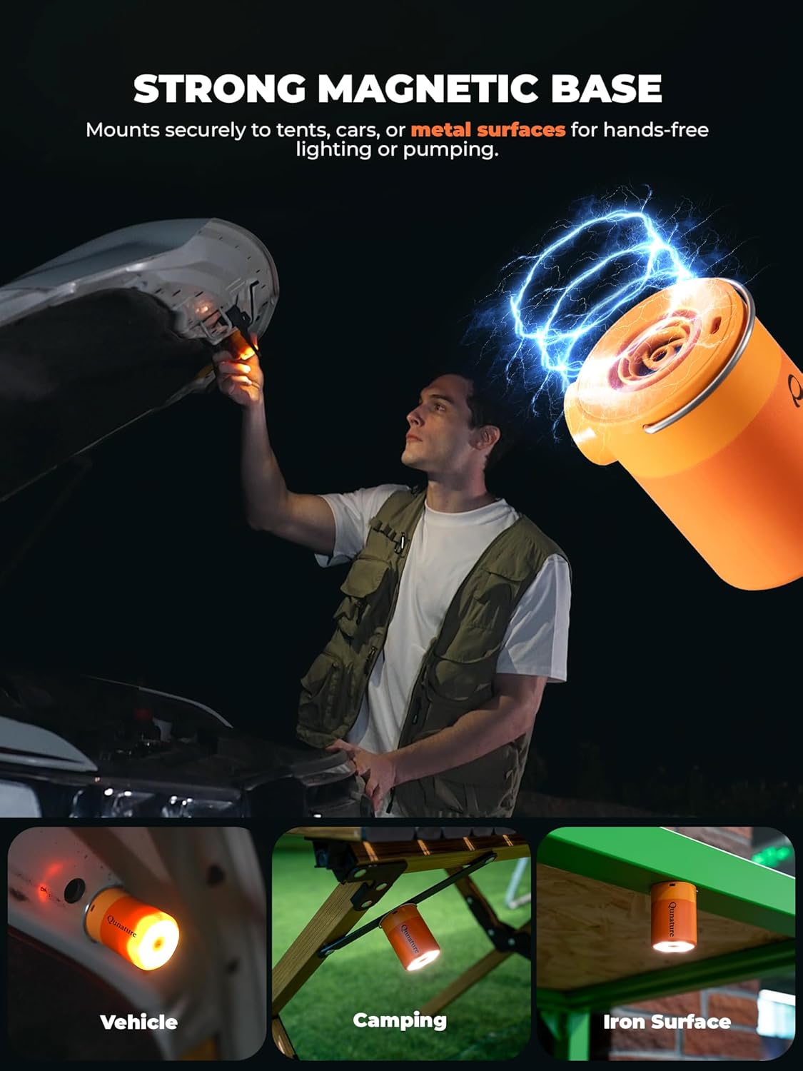 Mini Bomba De Aire Eléctrica Para Acampada Y Equipamiento De Actividades Al Aire Libre
