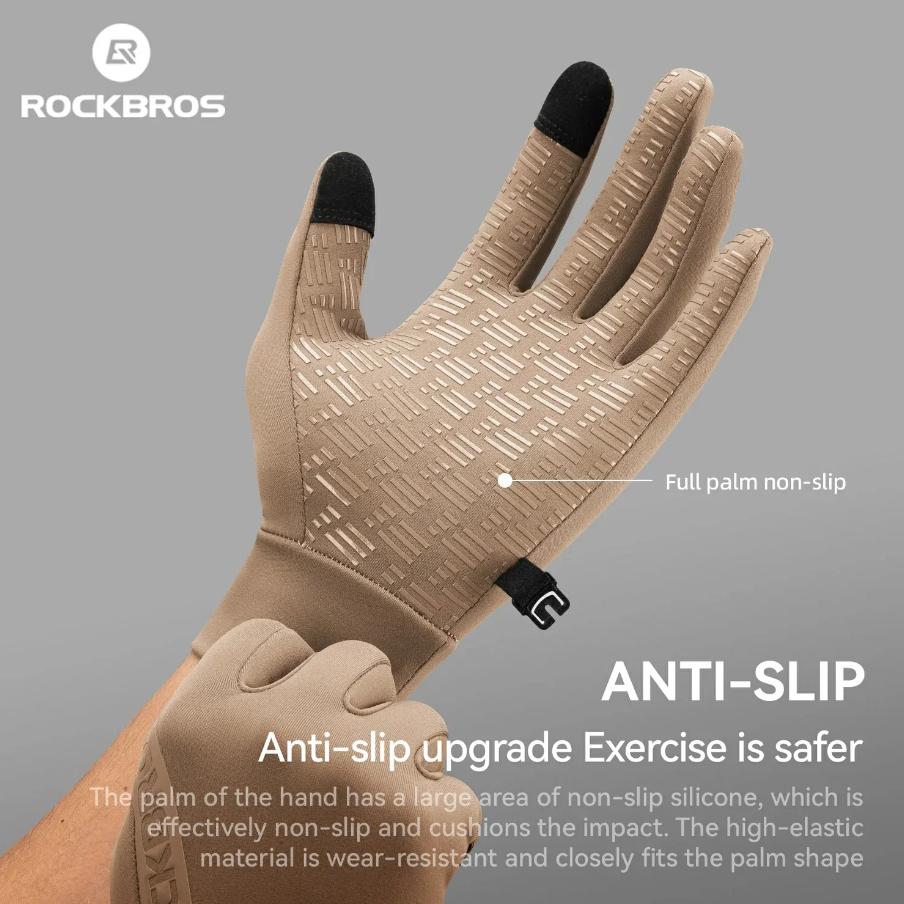 Guantes para bicicleta de invierno de grafeno
