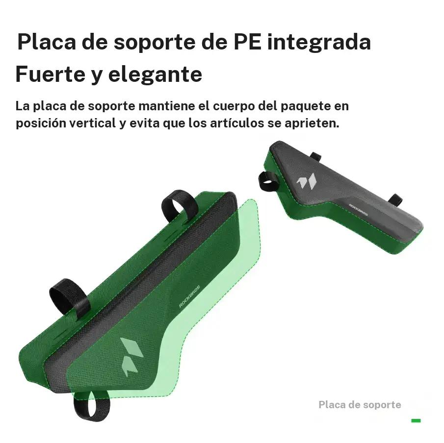 Bolsa para el marco de bicicleta impermeable de 4.5 L