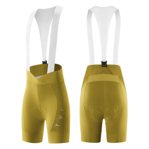 Pantalón corto de ciclismo ROCKBROS TVI para mujer, acolchado y reflectante, con bragueta magnética, tiro alto y alta elasticidad, para bicicleta de carretera y MTB