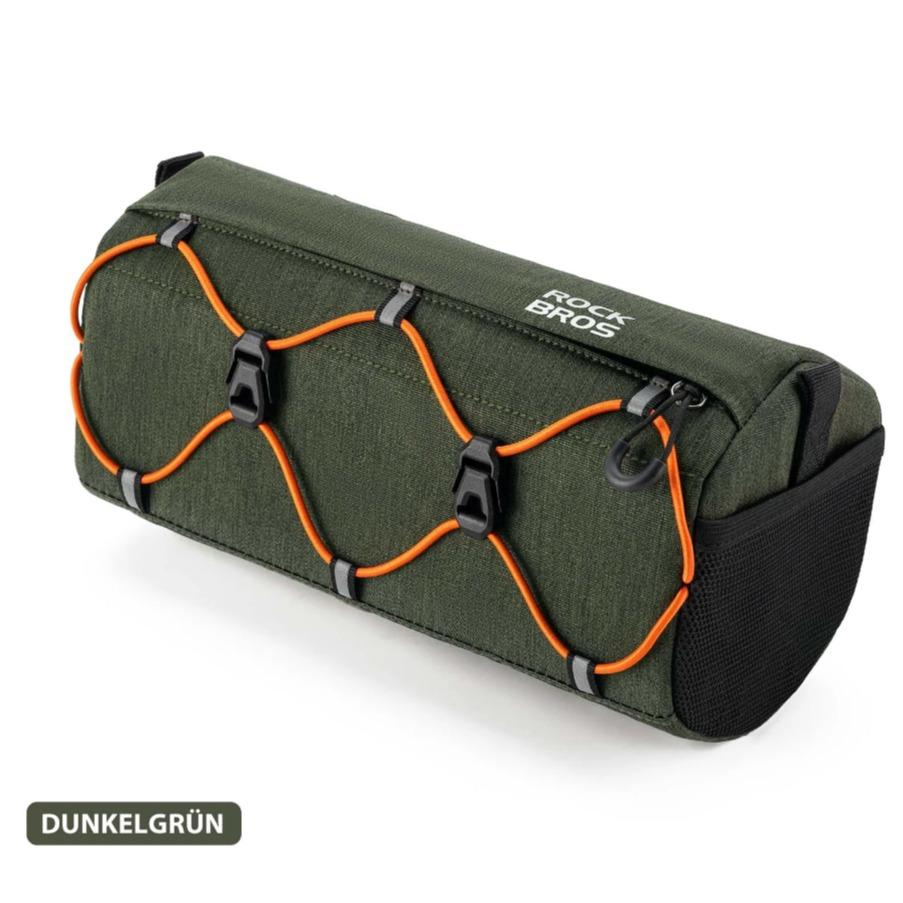 ROCKBROS Bolsa de bicicleta Bolsa de manillar 2.2L con correa de hombro en 6 colores