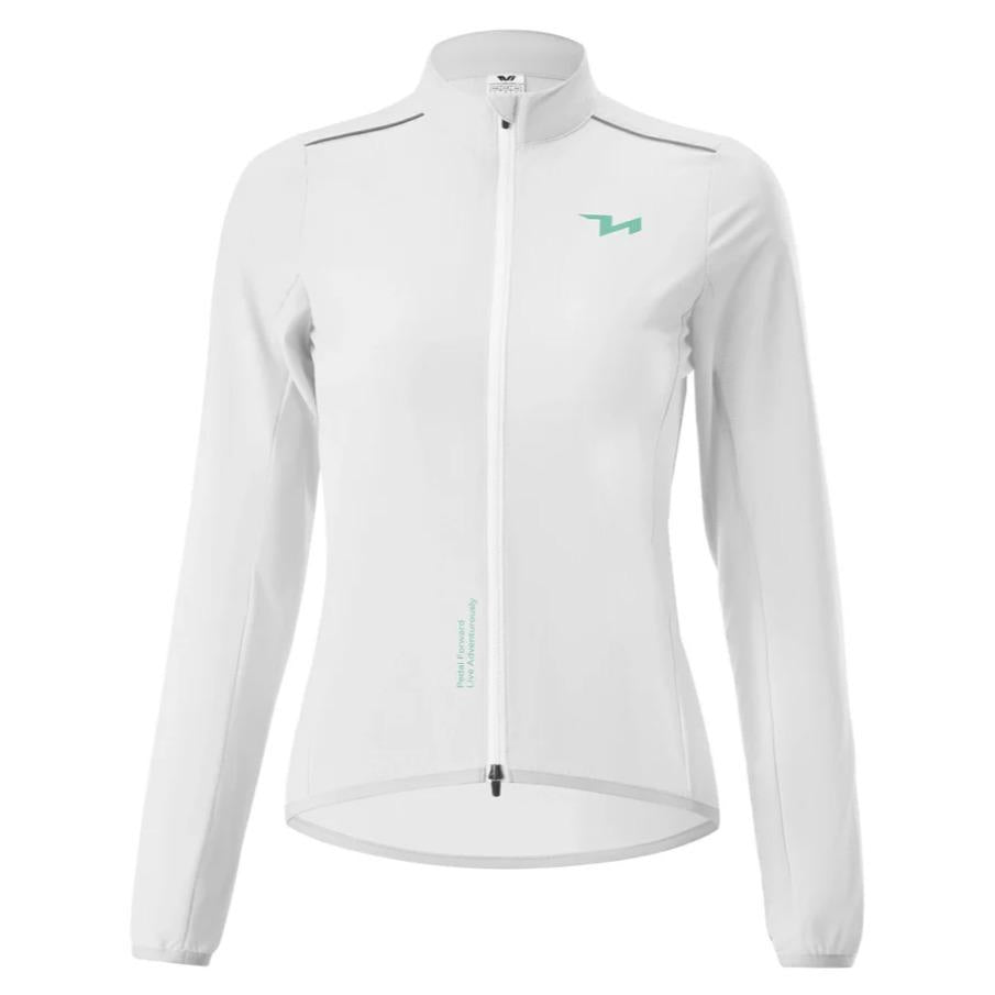 JACKA DE BICICLETA ROCKBROS TVI para mujer, transpirable y cortavientos, con cremallera YKK y detalles reflectantes, para correr, ir al trabajo en bicicleta, senderismo, camping y deportes al aire libre
