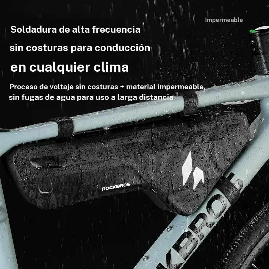 Bolsa para el marco de bicicleta impermeable de 4.5 L