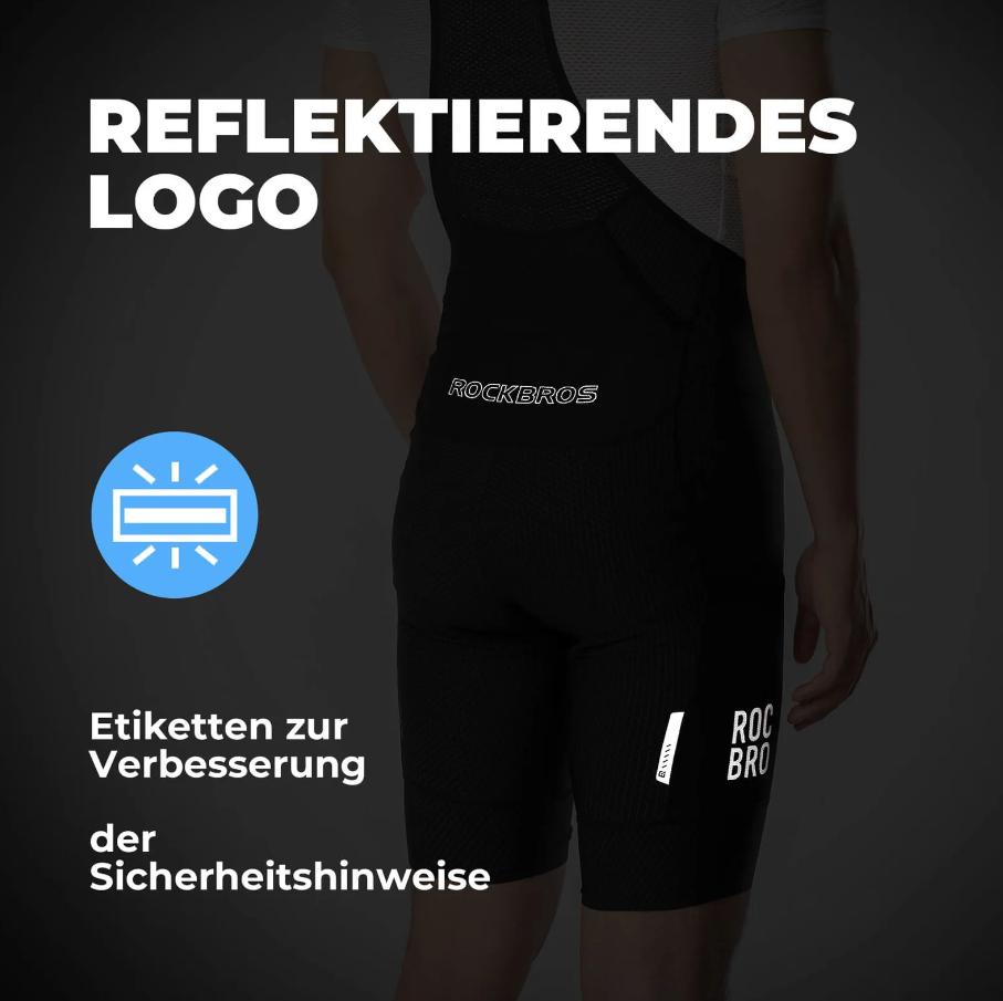 Pantalones de Ciclismo para Hombre con Almohadilla de Gel Transpirable para Verano