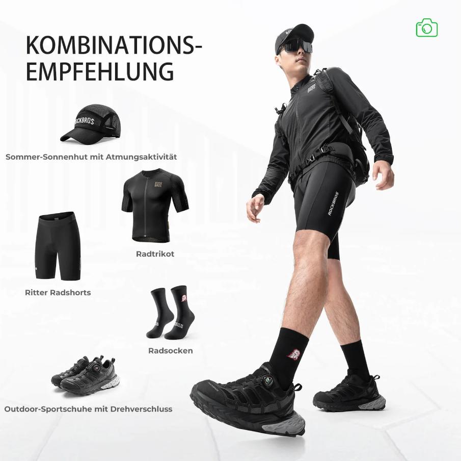 Chaqueta de bicicleta ligera para hombre