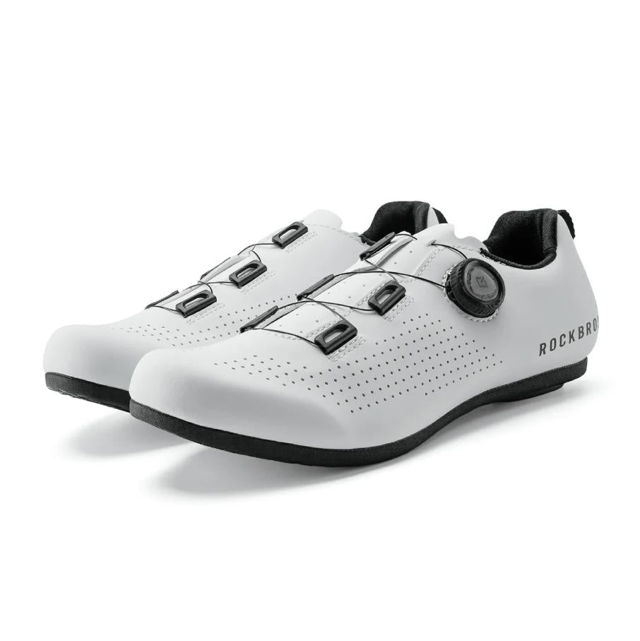 ROCKBROS zapatillas de ciclismo sin sistema de clips, transpirables, antideslizantes, para uso diario & ciudad, con cierre micro-dial | Cómodas para desplazamientos, ocio & trayectos urbanos