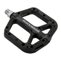 ROCKBROS Pedales MTB premium de nylon con 3 rodamientos de bolas, 9/16 inch, piquetas antideslizantes naranjas, pedales de bicicleta para MTB