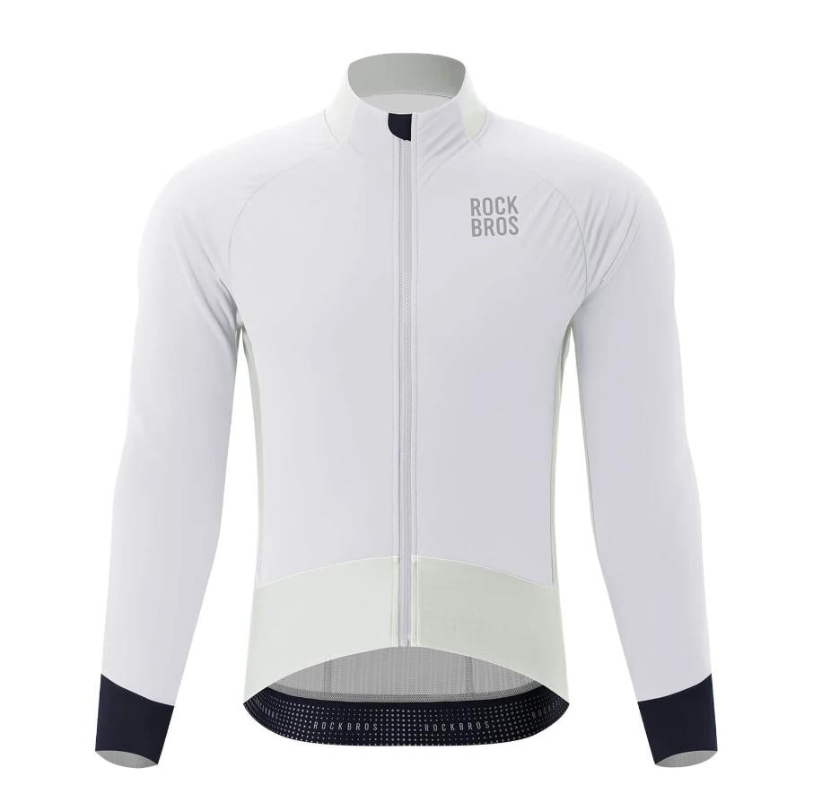 ROCKBROS chaqueta de ciclismo con elementos reflectantes transpirable y práctica para hombre materiales de alta calidad comodidad óptima y durabilidad