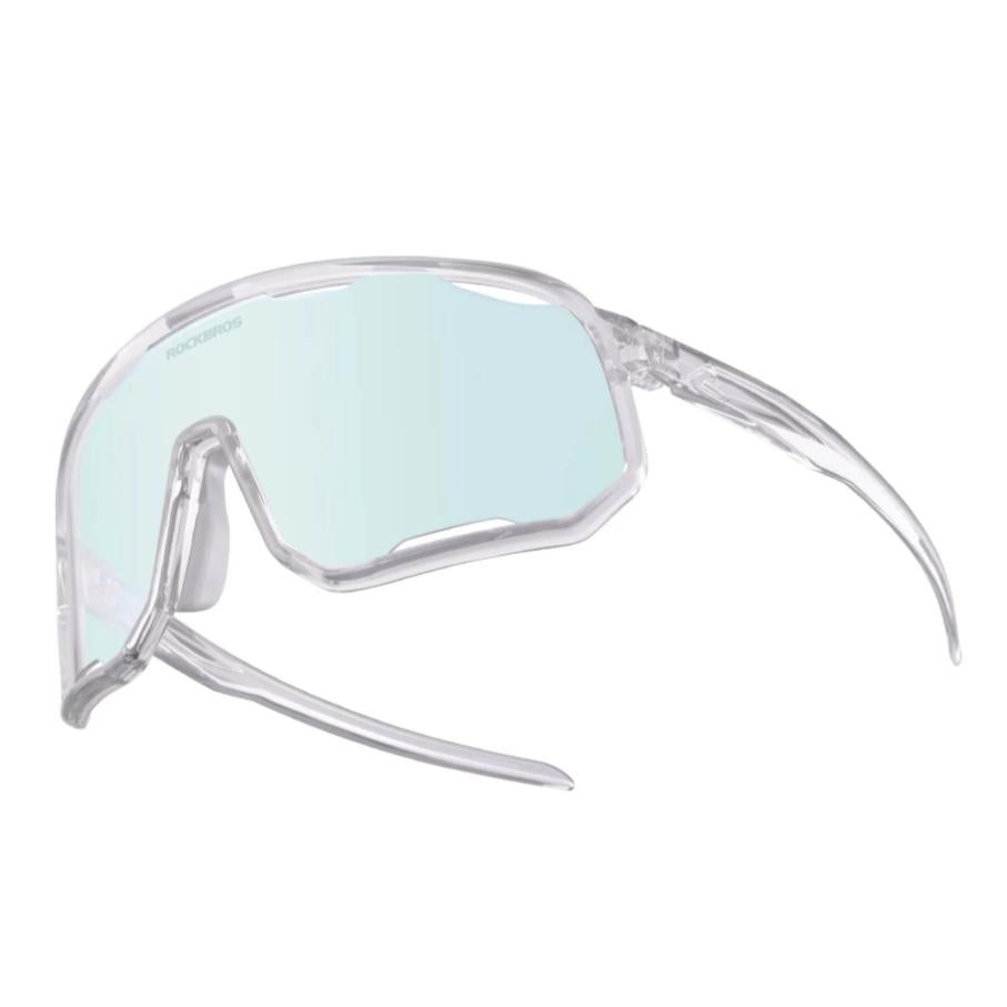 ROCKBROS Gafas de ciclismo Gafas de sol fotocromáticas Protección UV Almohadillas nasales intercambiables Mujeres/hombres