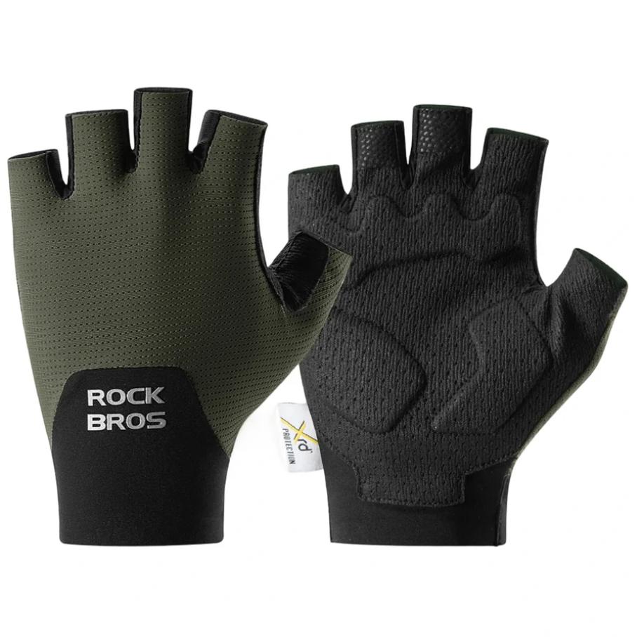 Guantes de bicicleta de medio dedo