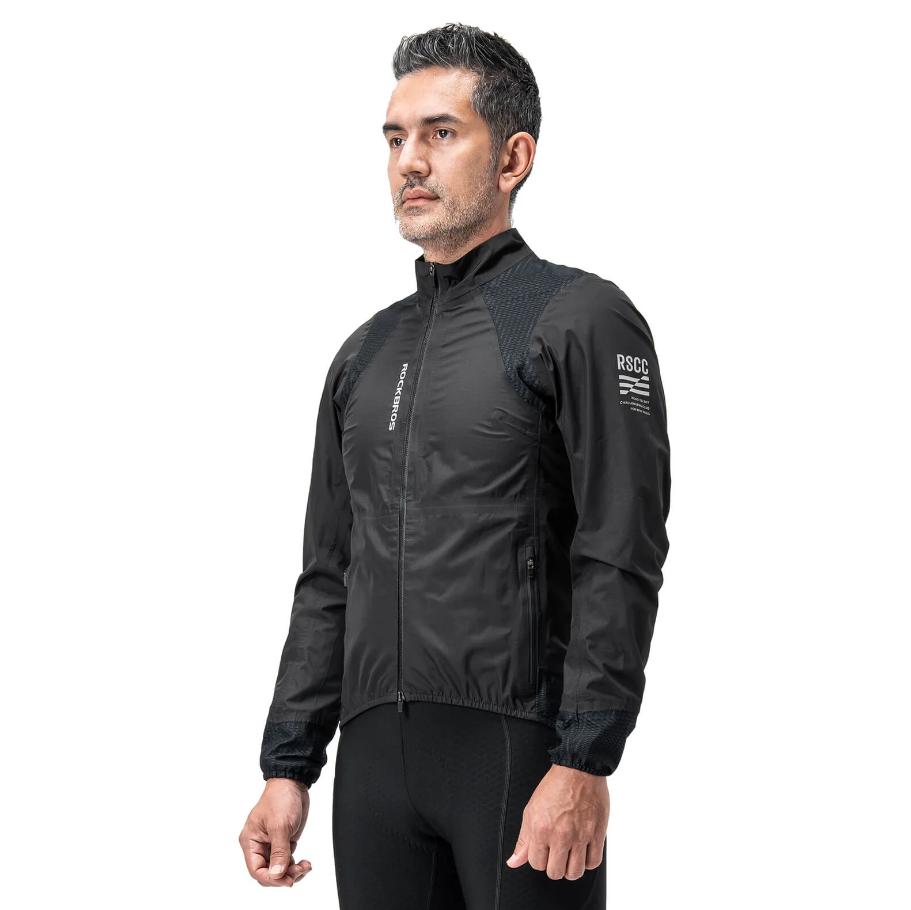 Chaqueta de lluvia para hombre impermeable