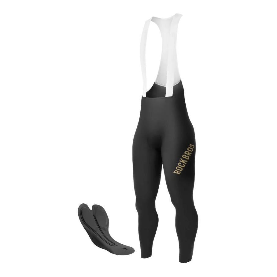 ROCKBROS Pantalón largo con almohadilla para hombre, para bicicleta