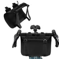ROCKBROS soporte de manillar para bolsas delantera, fijación robusta, hasta 12 litros y 54 cm de an., universalmente compatible, estable y a prueba de arañazos, para bicicletas de carretera, gravel y montaña