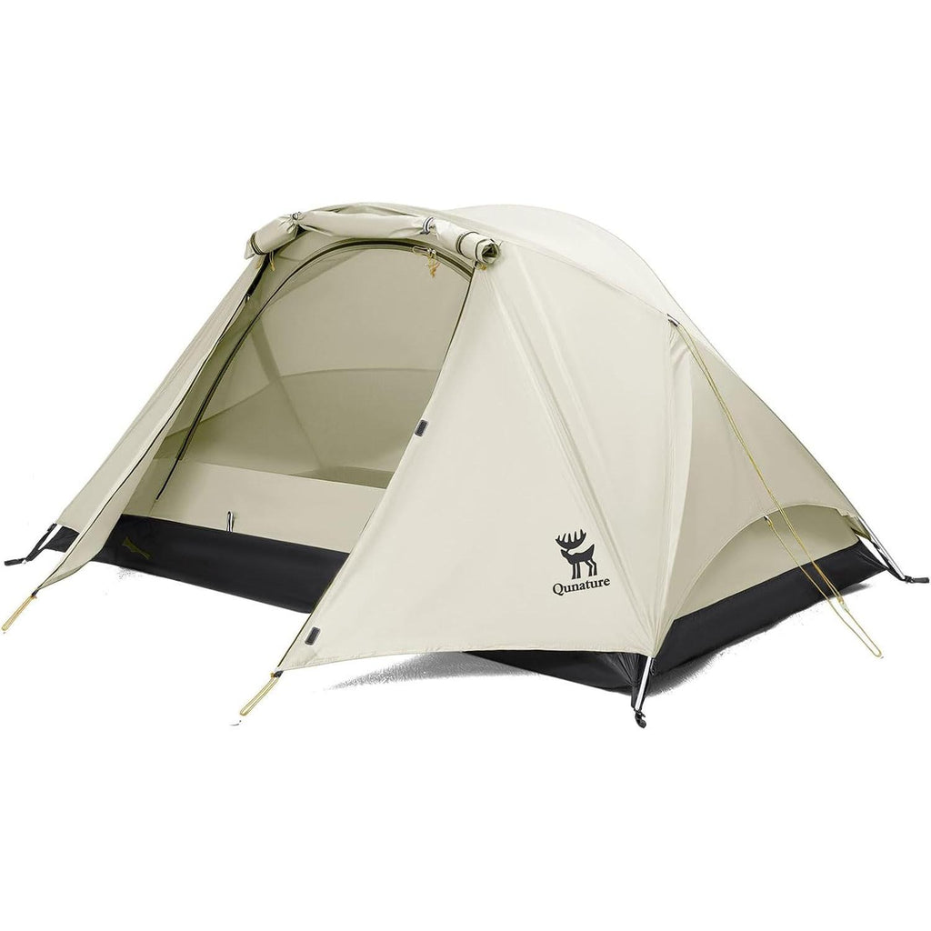 ROCKBROS Qunature tienda de campaña para 2 personas, impermeable & techo desmontable, estructura en X, ultraligera, para camping, senderismo y actividades al aire libre
