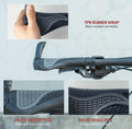 ROCKBROS Bicicleta Manillar Agarres Ergonómico Manillar de Bicicleta Agarres 1 Par Antideslizante para 22.2mm MTB Agarres para Montaña Bicicleta de Carretera Plegable