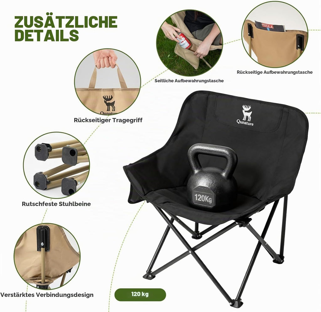 Silla De Camping Plegable Para Niños Y Padres