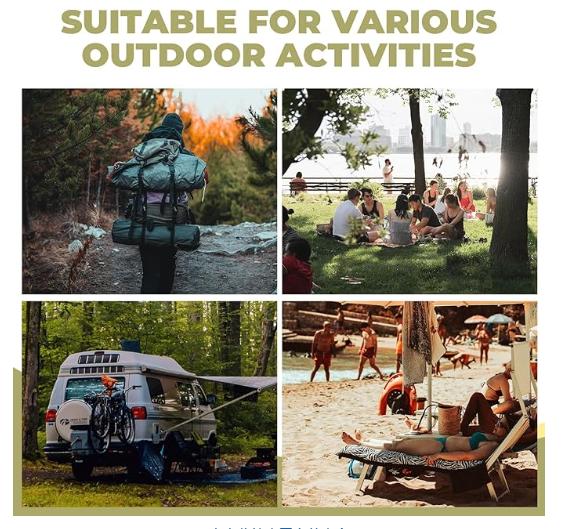 ROCKBROS Qunature Silla de camping plegable