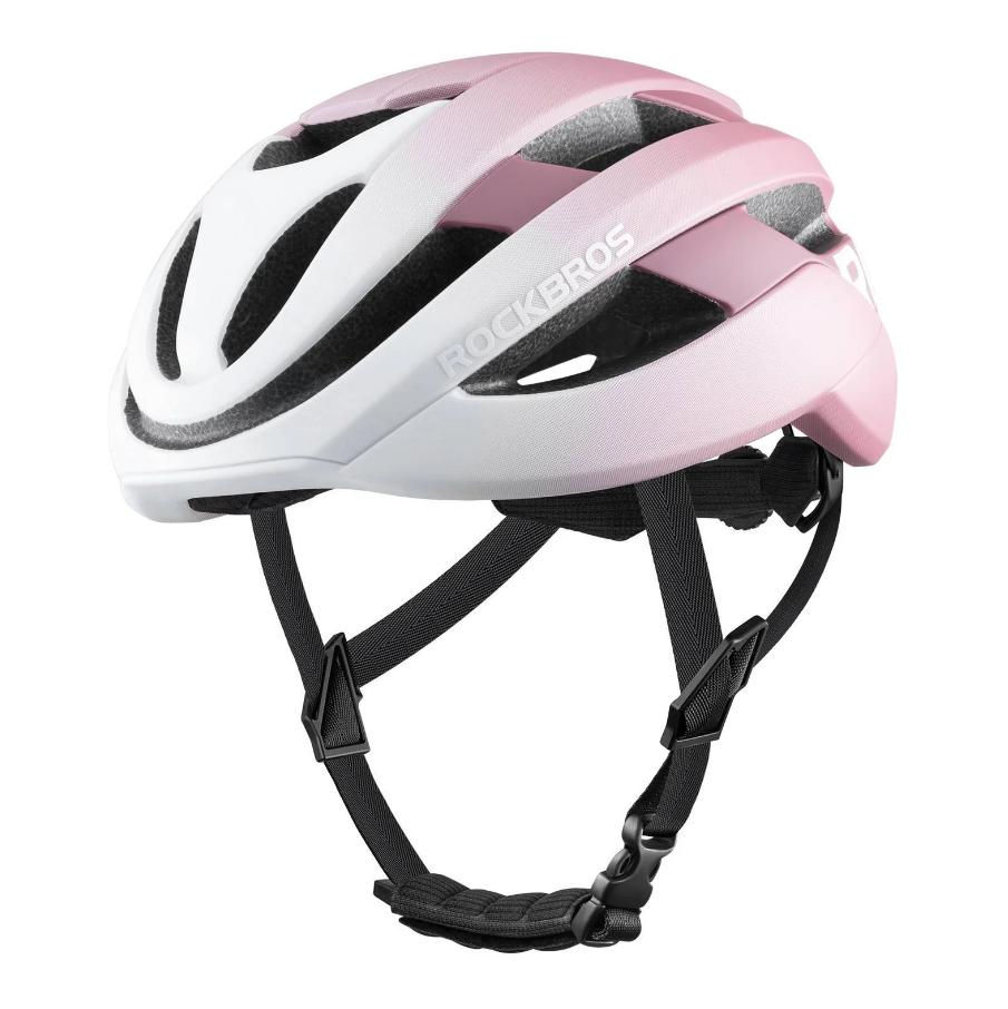 ROCKBROS Casco de bicicleta certificado CE para ciclismo deportivo y MTB, casco protector transpirable, material PC+EPS resistente a impactos, ventilado y ajustable con flexibilidad, talla 54–58 cm