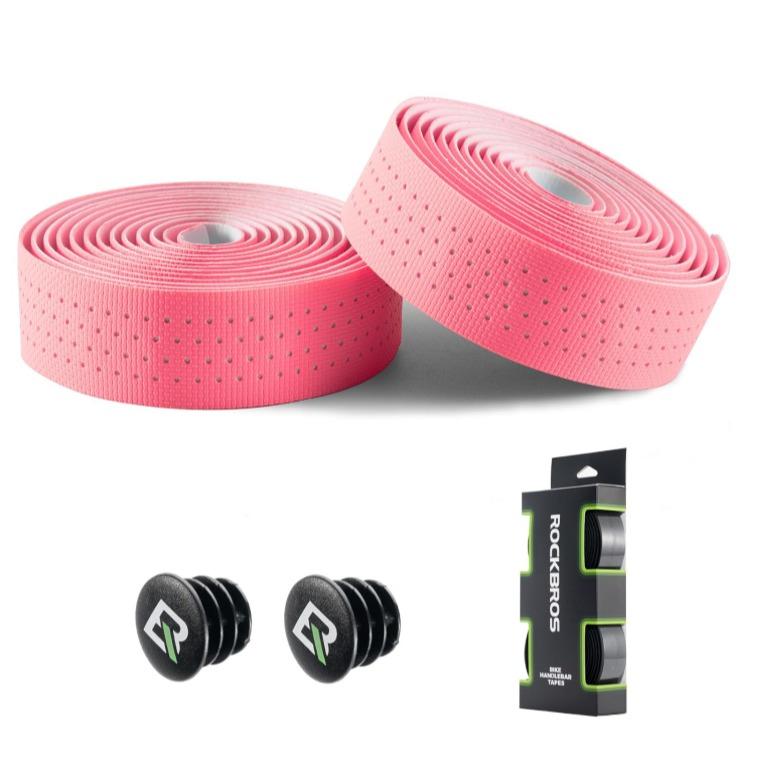 ROCKBROS Cinta para manillar de bicicleta Cinta de agarre larga 220cm para MTB Bicicleta de carretera Cuatro colores