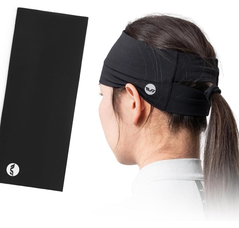 ROCKBROS TVI Bandas para la cabeza Deportivas Diadema para mujer Elástico Absorbente de sudor para correr Yoga Running Ciclismo Fitness Hairband Pañuelo en la cabeza