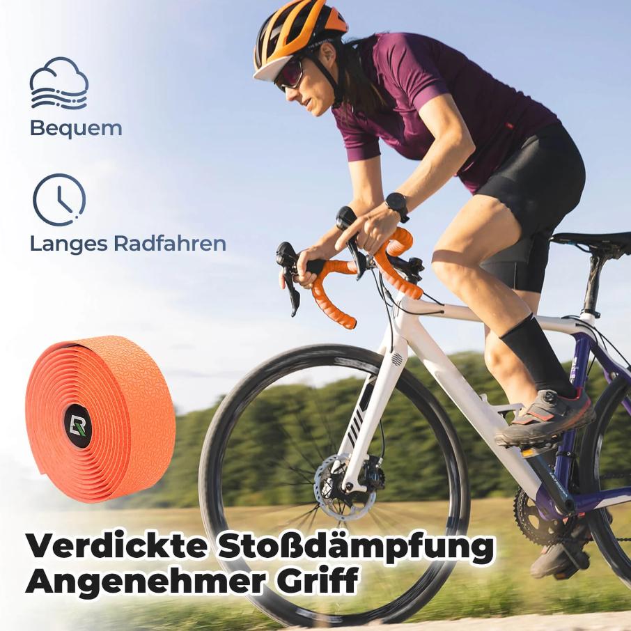 ROCKBROS Cinta para manillar de bicicleta Cinta de agarre larga 220cm para MTB Bicicleta de carretera Cuatro colores