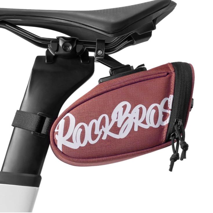 ROCKBROS Bolsa de Bicicleta Bolsa de Sillín Portátil para Bicicleta de Carretera Montaña Grava y Plegable Accesorios de Bicicleta para Sillín