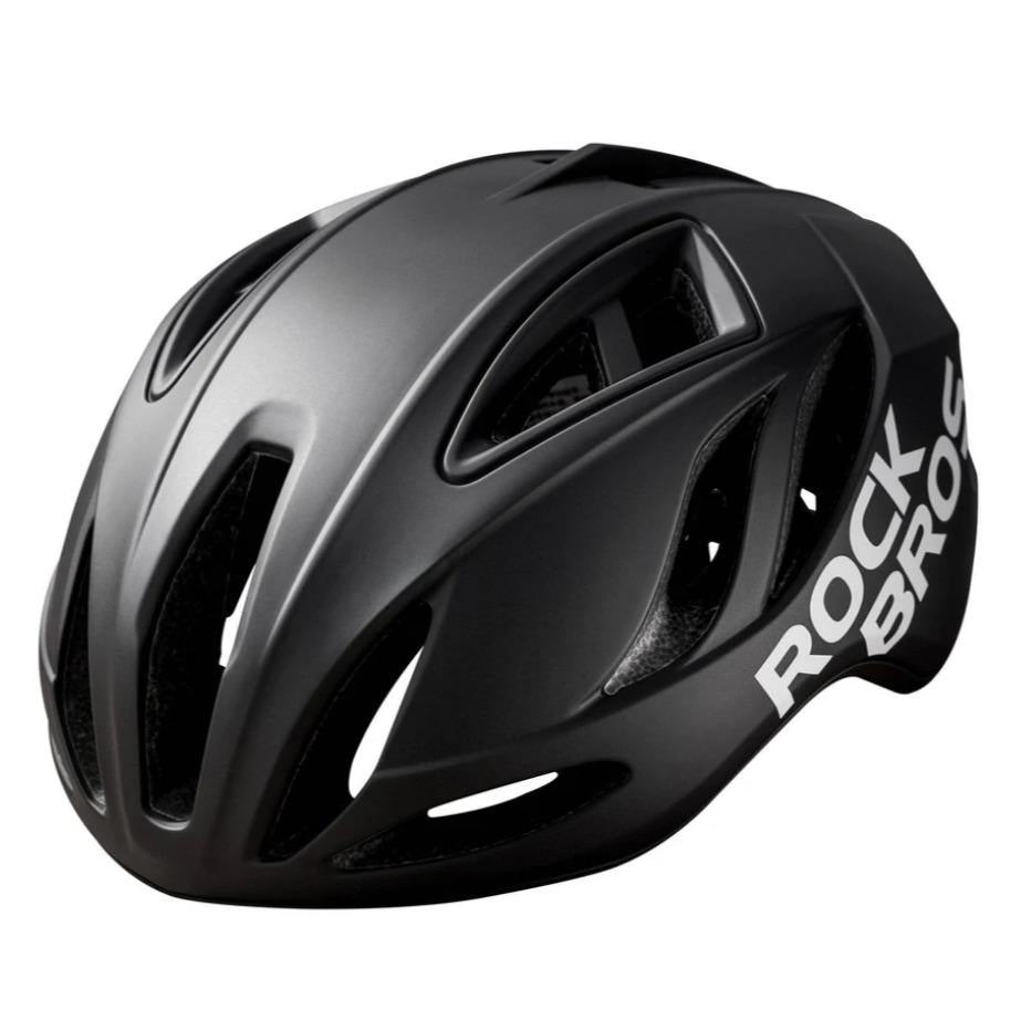 ROCKBROS Casco de bicicleta certificado CE 58-62 cm Casco urbano ajustable Ventilación Unisex Carcasa de policarbonato (PC) y forro de EPS Materiales de alta calidad Acolchado desmontable y correa de barbilla