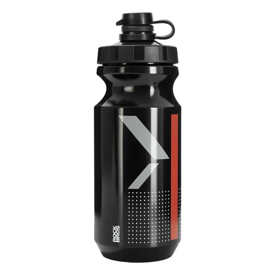 ROCKBROS botella de agua 600 ml a prueba de fugas sin BPA botella deportiva para ciclismo senderismo actividades al aire libre trabajo escuela rosa material PP5 diseño ergonómico