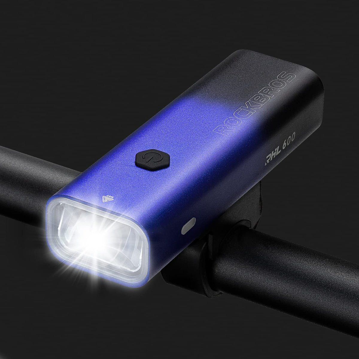Faro delantero para bicicleta (unisex) – Recargable de alta capacidad (2600 mAh)