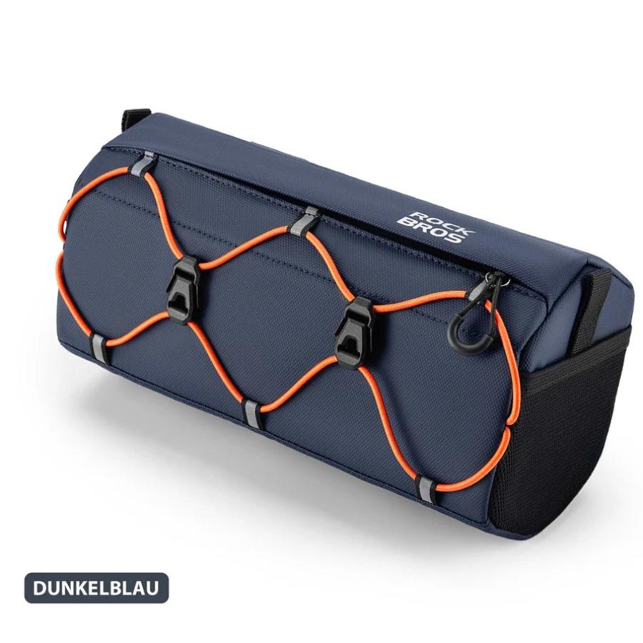 ROCKBROS Bolsa de bicicleta Bolsa de manillar 2.2L con correa de hombro en 6 colores