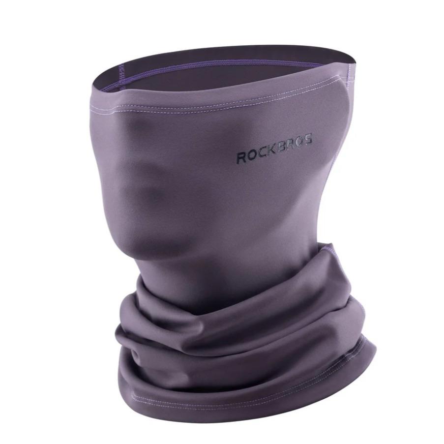 ROCKBROS Pasamontañas Multifuncionales de Lana Forrada Gorra Suave Máscara Facial Cuello Polaina