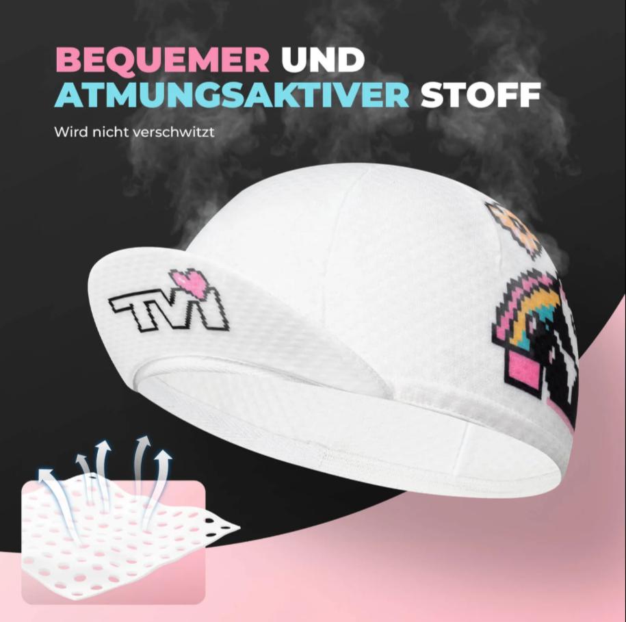 ROCKBROS TVI Gorra de Bicicleta de Verano – Gorra de Bicicleta Transpirable con Protección Solar, Drenaje de Sudor y Ajuste Elástico, Secado Rápido 92% Poliéster + 8% Elastano para Ciclismo, MTB, Commuting Ideal para Actividades al Aire Libre