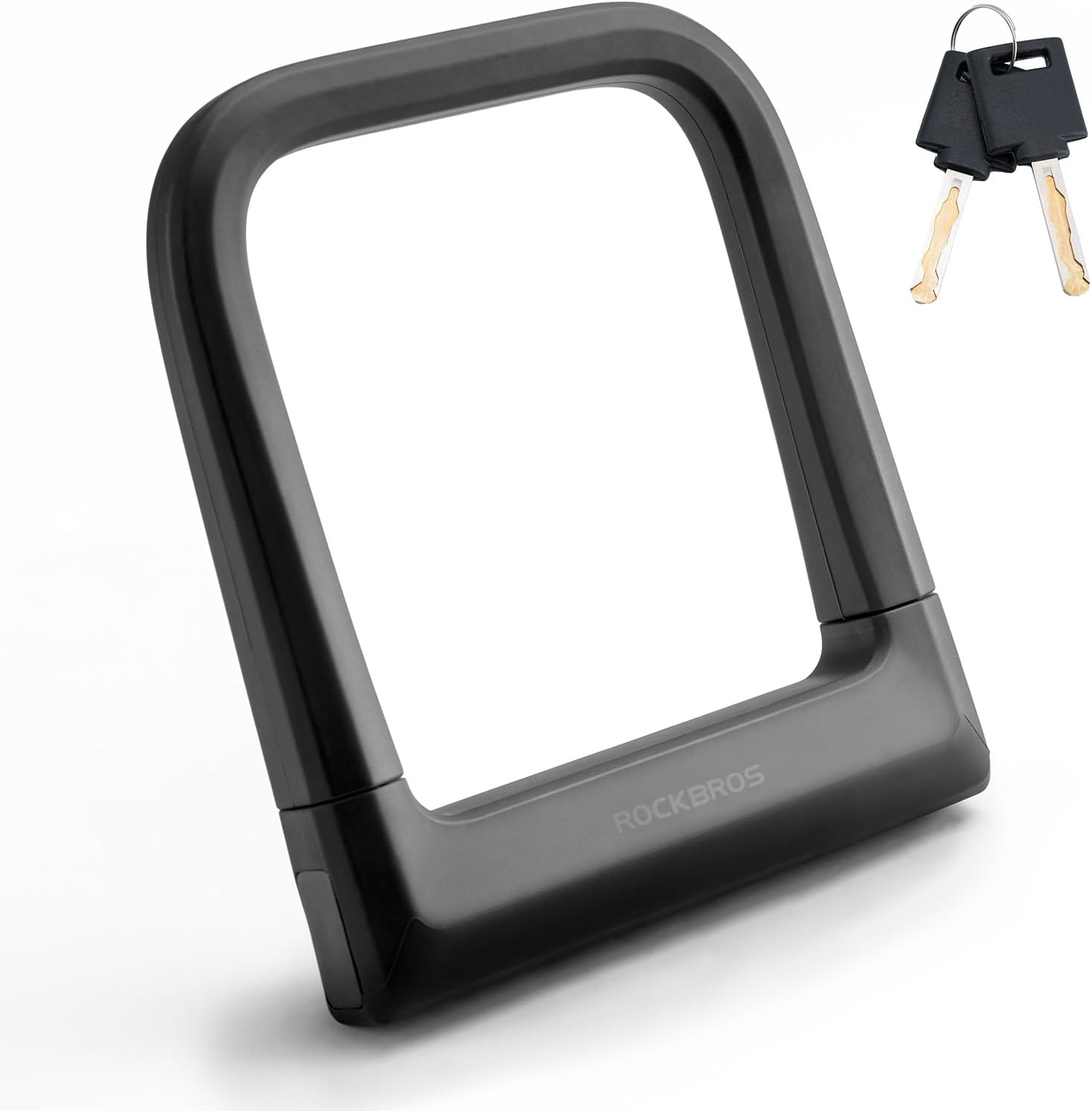 LOCKBROS candado de bicicleta de alta seguridad, candado de cadena de bucle de 14 mm con llave, para e‑bike, bicicleta de carretera y bicicleta de montaña, también apto para motocicleta
