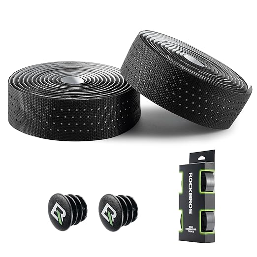 ROCKBROS Cinta para manillar de bicicleta Cinta de agarre larga 220cm para MTB Bicicleta de carretera Cuatro colores