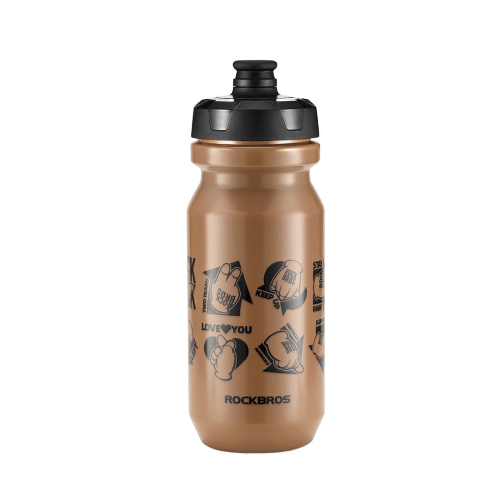 Botella Para Bicicleta Con Tapa Tipo Pull-top A Prueba De Fugas 600/750ml