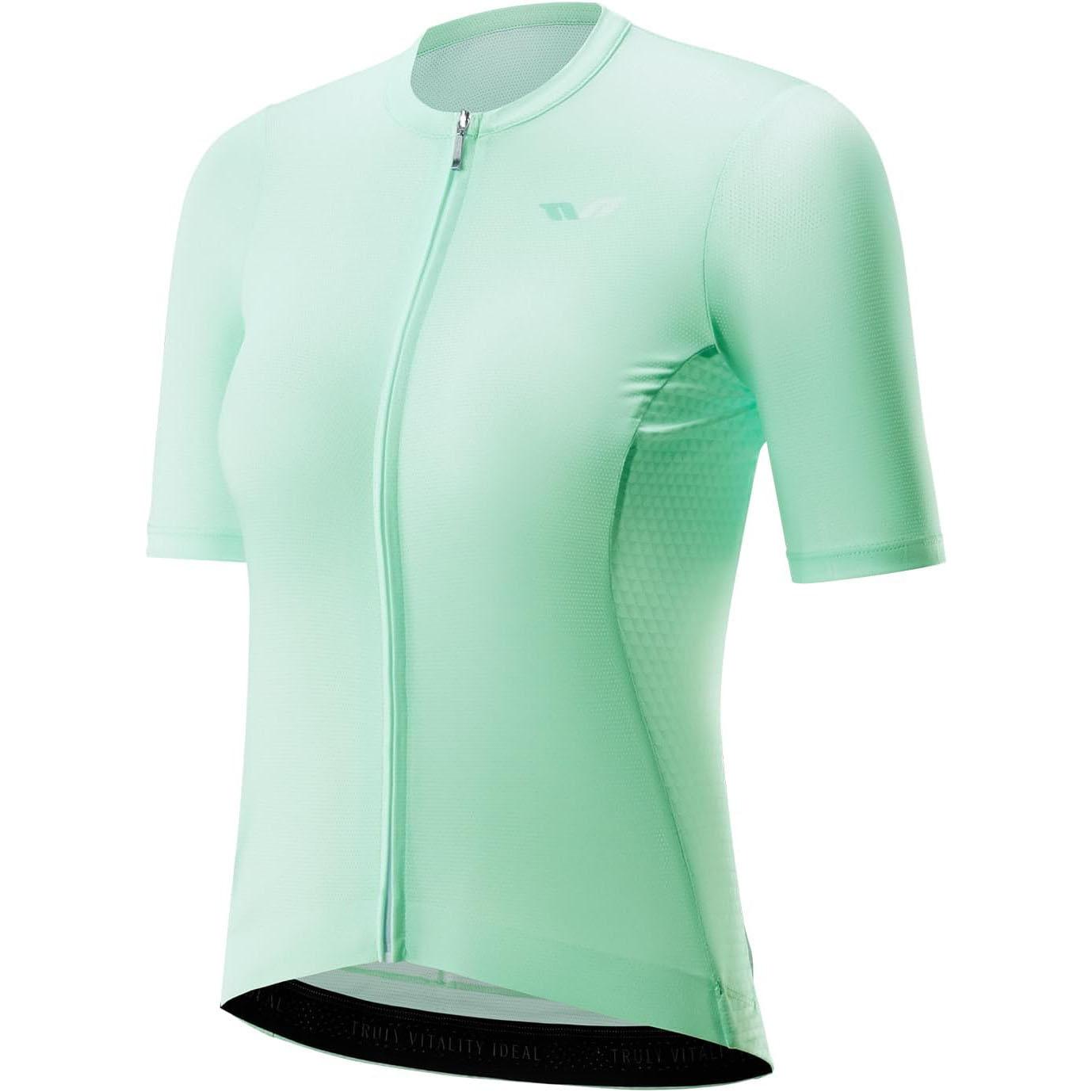 ROCKBROS TVI Camiseta Ciclismo Mujer Manga Corta, Ropa Ciclismo Maillot Ciclismo Manga Corta Bicicleta Short Sleeve Transpirable Camisetas Deportivas Ciclismo Mujer MTB Verano