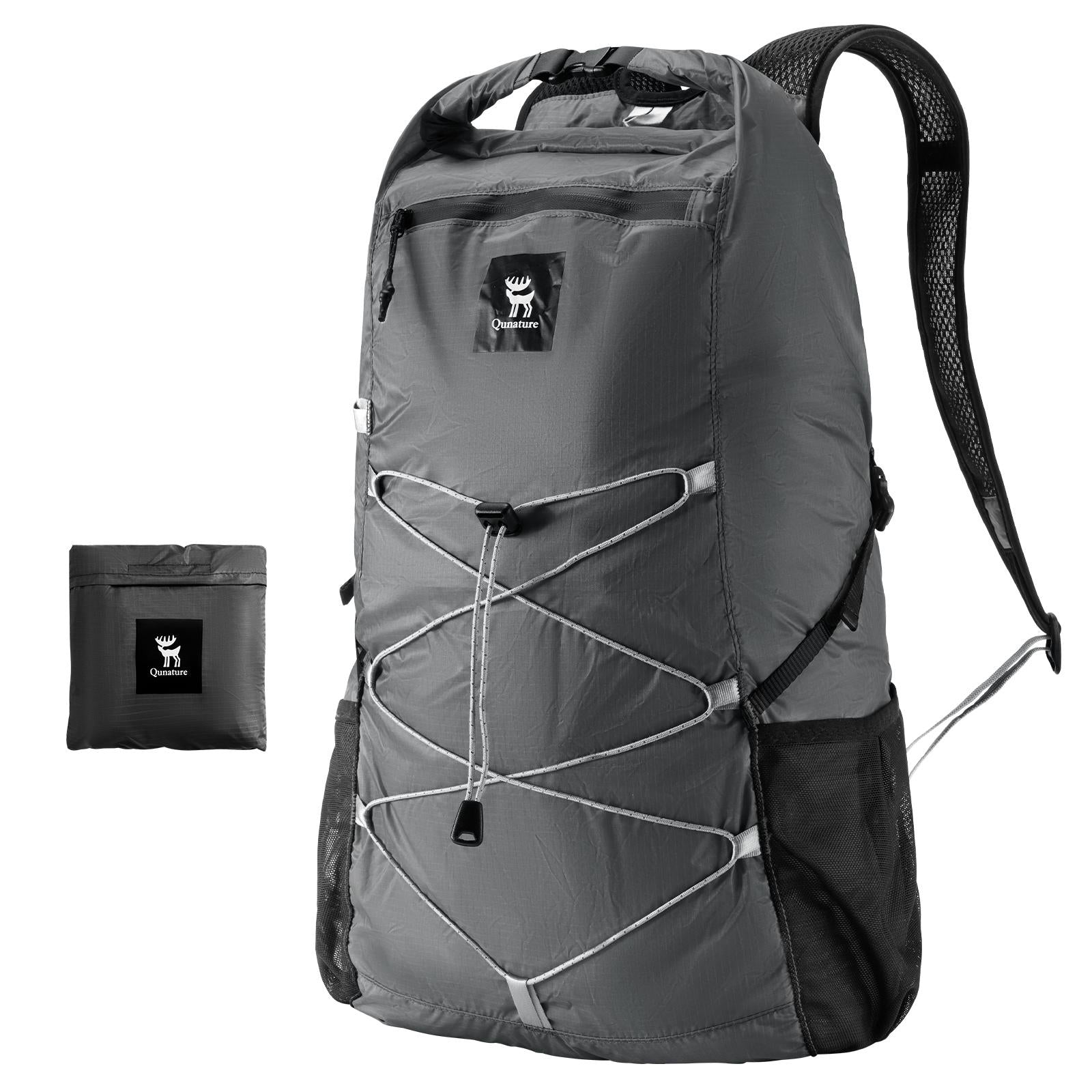 ROCKBROS Mochila ultraligera y plegable 20 L de capacidad robusta resistente al agua efecto loto cómoda para salidas diarias