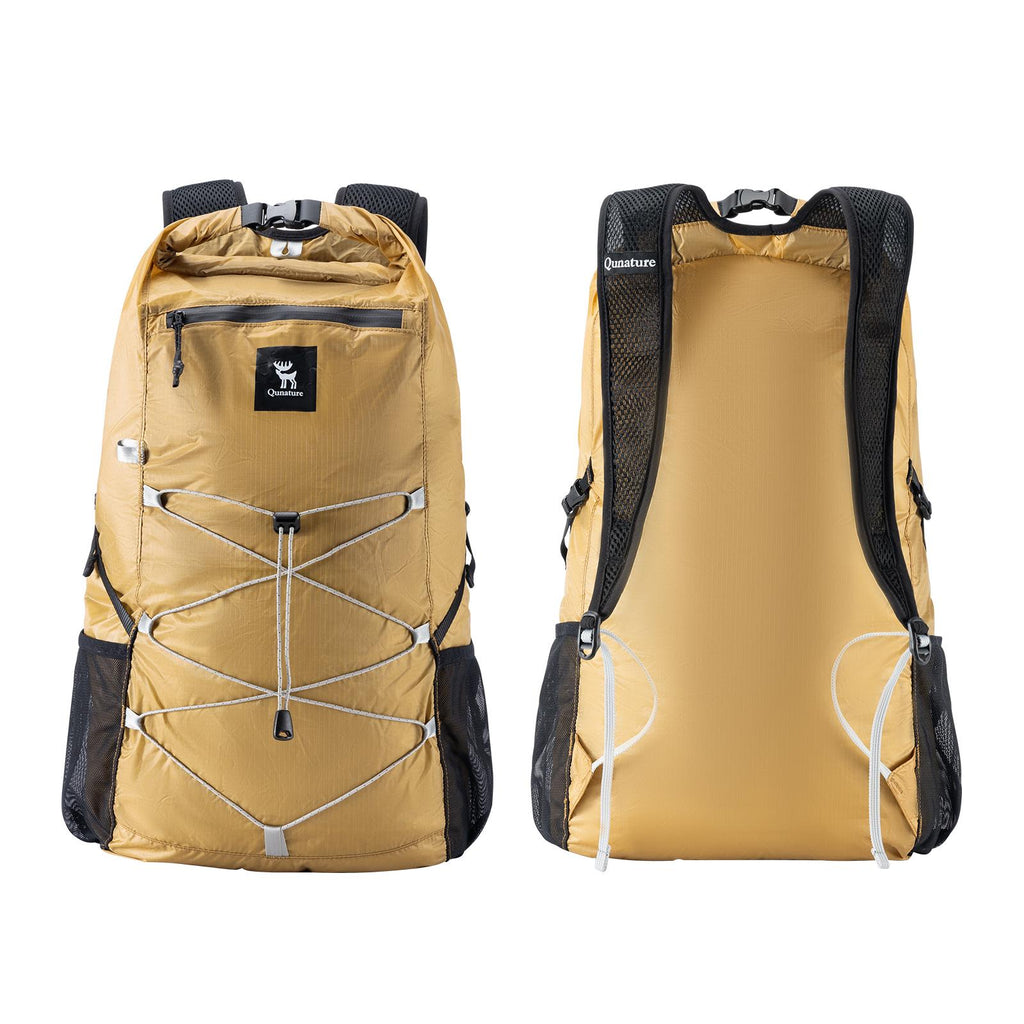 ROCKBROS Mochila ultraligera y plegable 20 L de capacidad robusta resistente al agua efecto loto cómoda para salidas diarias