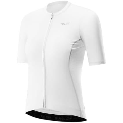 ROCKBROS TVI Camiseta Ciclismo Mujer Manga Corta, Ropa Ciclismo Maillot Ciclismo Manga Corta Bicicleta Short Sleeve Transpirable Camisetas Deportivas Ciclismo Mujer MTB Verano