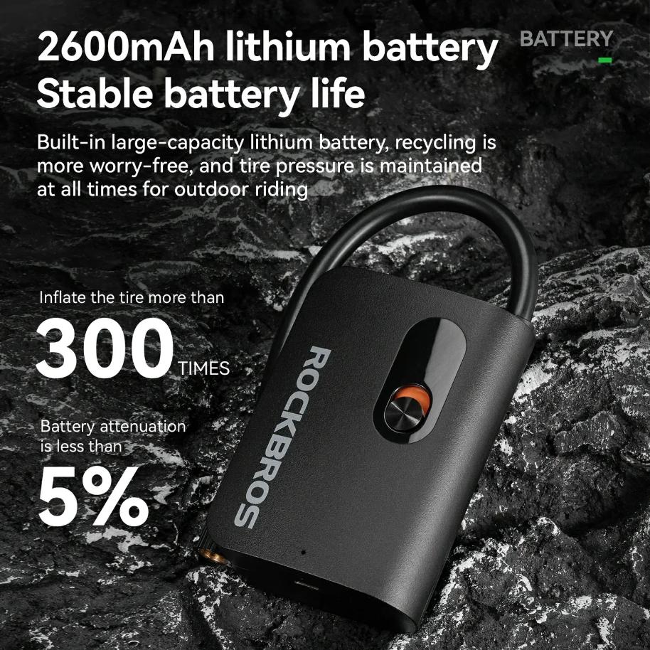 Romba eléctrica mini para neumáticos-150 PSI