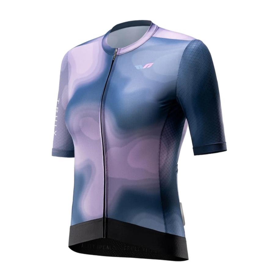 ROCKBROS TVI Camiseta Ciclismo Mujer Manga Corta Verano Secado Rápido con 3 Bolsillos